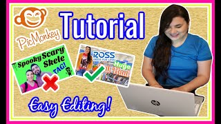 How to use PicMonkey 2020  PicMonkey Tutorial 2020  Photo editing software [upl. by Ainsley505]