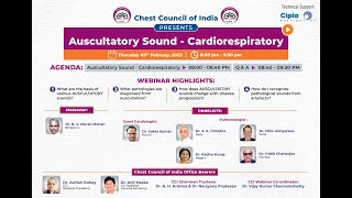 Auscultatory Sound  Cardiorespiratory [upl. by Audy980]