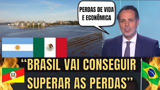 Tv Argentina E Mexicana Assustadas Com A Situação Do Rio Grande Do Sul [upl. by Eleik]