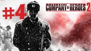 Company of Heroes 2  Gameplay Walkthrough Part 4  Miraculous Winter  Single Player Campaign [upl. by Bowen98]