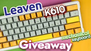 Leaven K610 HotSwappable Mechanical Keyboard Bangla Review amp Giveaway [upl. by Wimsatt]