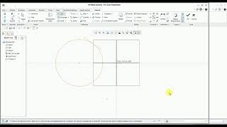 Creo  Tangent mid point and coincident constraint [upl. by Asoj901]