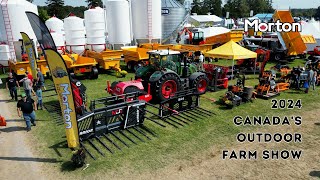 Morton Equipment at Canadas Outdoor Farm Show 2024 MortonEquipment [upl. by Irving]