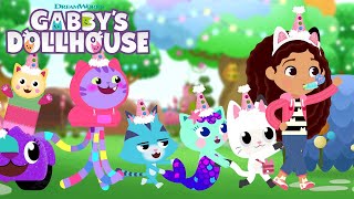 A CatTastic Birthday Surprise from the Gabby Cats  GABBY’S DOLLHOUSE EXCLUSIVE SHORTS  NETFLIX [upl. by Narih]