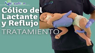 CÓLICO del LACTANTE y REFLUJO en BEBÉS  TRATAMIENTO con FISIOTERAPIA y OSTEOPATÍA  Fisiolution [upl. by Moncear]