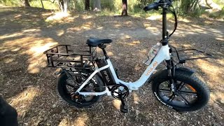 The Amazing Vitilan U7 20a Folding Electric Bike  Your Commute Made Easy [upl. by Elik]