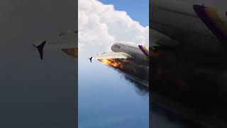 plane crash emergency landing in airport shortvideo [upl. by Atir713]