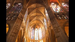 Catedral de León interior · El Auriga del Arte [upl. by Eyoj3]