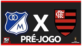 MILLONARIOS X FLAMENGO  PRÉJOGO 1ª RODADA  FASE DE GRUPOS  LIBERTADORES 2024 [upl. by Tiebold]