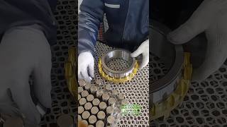 Installation process of cylindrical roller bearing bearing machinery maintenance [upl. by Jehiah]