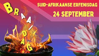 Suid Afrikaanse ERFENISDAG Braaidag vir kinders in Afrikaans [upl. by Marcille157]