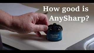 Review of the AnySharp knife sharpener [upl. by Hurless802]