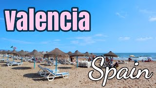 【世界街角歩き】スペイン・バレンシア（海岸歩き）Valencia Spain walk on beach [upl. by Asalocin]