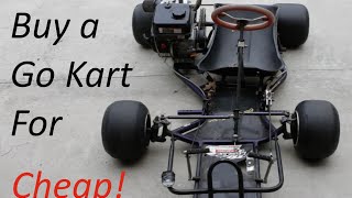 Go Kart Buyers Guide Old Racing Karts [upl. by Ayanat]