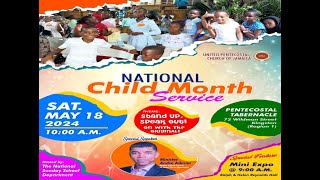 NATIONAL SUNDAY SCHOOL CHILD MONTH SERVICE  quotSTAND UP SPEAK OUT ON WITH THE ORIGINALquot [upl. by Kamat469]