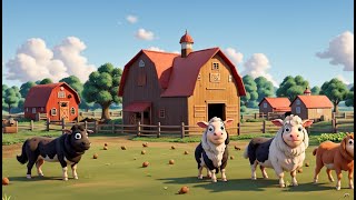 Farmyard Fun  Educational Kids Songs amp Nursery Rhymes [upl. by Eam]