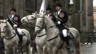 Edinburgh Riding of the Marches [upl. by Elleraj]