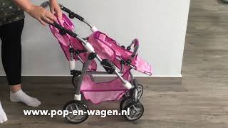 Knorrtoys duo poppenwagen Milo [upl. by Eem924]