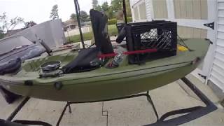 Lifetime Tamarack Angler 100 Fishing Kayak Budget Modifications [upl. by Kylah]