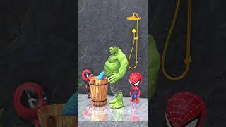 Cant Stop Drinking Infinite Water 😂😂😂 animatedshort spiderman shorts [upl. by Jollanta867]