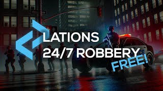 FiveM 247 Robbery Script FREE QBCoreESXQBox  Lation Scripts [upl. by Lihas421]