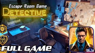 Detective Escape Room Game Full Walkthrough [upl. by Seyer]