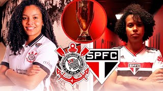 DECISÃO CORINTHIANS X SÃO PAULO🔴 FINAL PAULISTÃO FEMININO 2023 ESQUENTA AO VIVO [upl. by Leanahtan212]