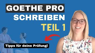 Goethe Pro Pflege Schreiben Teil 1  quotErfolgreich Berichte erstellenquot Goethe PRO B2 PFLEGE [upl. by Liartnod236]