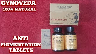 Gynoveda Haridra Khanda Pigmentation Tablets The Ultimate Review [upl. by Morrill]