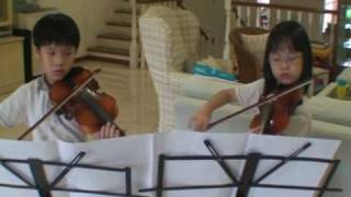 Pachelbel Canon in D  violin duet [upl. by Pattie345]