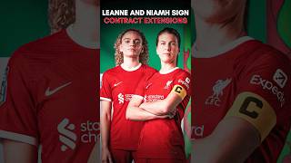 Niamh Fahey and Leanne Kiernan have signed new contracts at LFC [upl. by Bradwell467]