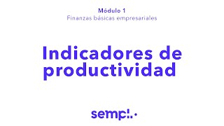 Indicadores de productividad ¿cuáles son y por qué son importantes [upl. by Stefa]