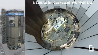 Nur in Wuppertal  Timelaps Umbau GasometerGaskessel Wuppertal [upl. by Spector]