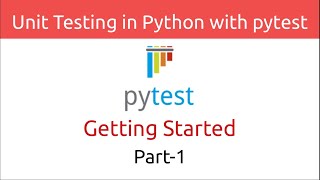 Unit Testing in Python with pytest  Getting Started Part1 [upl. by Studnia]