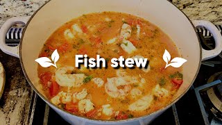 How To Make Quick and Easy Fish Stew Recipe [upl. by Arimay394]