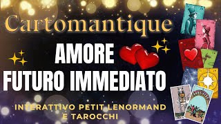 ❤️ AMORE FUTURO IMMEDIATO ❤️ Scopri cosa sta per accadere nella tua vita sentimentale 🌟 [upl. by Aseuqram]