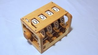 Mechanical Counter HalfSized amp Expanded [upl. by Yeliak]