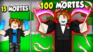 SEMPRE QUE MORRER GANHO UMA NOVA HABILIDADE E EVOLUO NO BLADE BALL  ROBLOX [upl. by Shig]