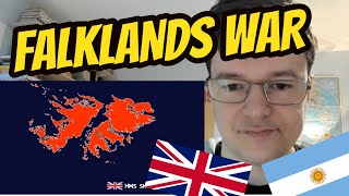 British Guy Reacts to FALKLANDS WAR  OVERSIMPLIFIED  Brutal Conflict [upl. by Yornoc6]