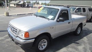 2002 FORD RANGER XLT Start Up And Walk Around by Automotive Review [upl. by Damales]