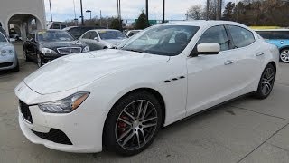 2014 Maserati Ghibli S Q4 Start Up Test Drive Exhaust and In Depth Review [upl. by Eneleh]