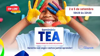 Seminário sobre TEA  Transtorno do Espectro Autista  parte 1 [upl. by Sucramej581]