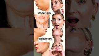 Double chin remove exercise facial dailyworkout homeworkout facetone faceyoga akwithmona [upl. by Trey]