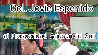 ColJovie Espenido at ProsperidadAgusan Del Sur [upl. by Ribak]