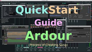 Getting Started with Ardour Quickstart Guide [upl. by Ai]