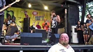 Letlive Muther LIVE  Warped Tour Scranton PA HD [upl. by Rbma]