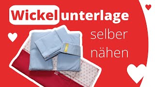 Wickelunterlage selber nähen [upl. by Alegre398]