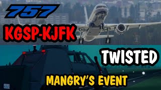 XPlane  NON PROFESSIONAL FLIGHT  KGSP  KJFK  OneMangryGamerYTs Twisted Event [upl. by Colon187]