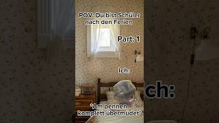 POV Du bist Schüler nach den Ferien  Part 1 relatable cat katzen povcat pov catedit story [upl. by Esme]