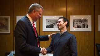 Mayor de Blasio Holds Press Conference as Dr Spencer is Released from Bellevue [upl. by Adnohral]